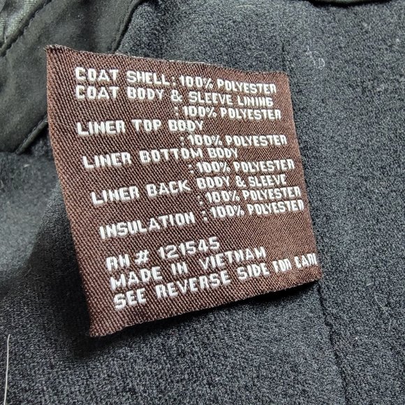 Michael Kors Mens Medium Black Coat Jacket Casual Outdoors Walking - Picture 5 of 16